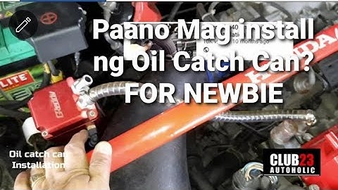 How to install Oil catch can on a Honda civic, what are the benefits? #oilcatchcan  #hondacivic