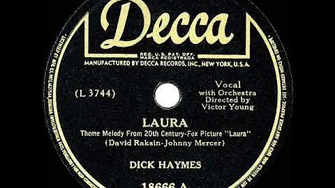 1945 HITS ARCHIVE: Laura - Dick Haymes