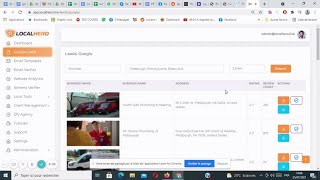 Local Hero Review Demo - Small Business Lead Generation Software App screenshot 2