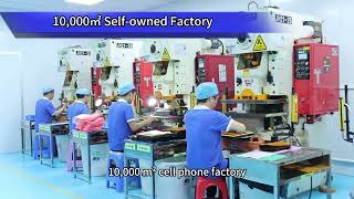 This is our precision stamping workshop, a core process for flexible PCB manufacturing.