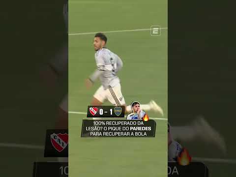 PAREDES NO BOCA JUNIORS ESTÁ VOANDO! 🔥 #shorts
