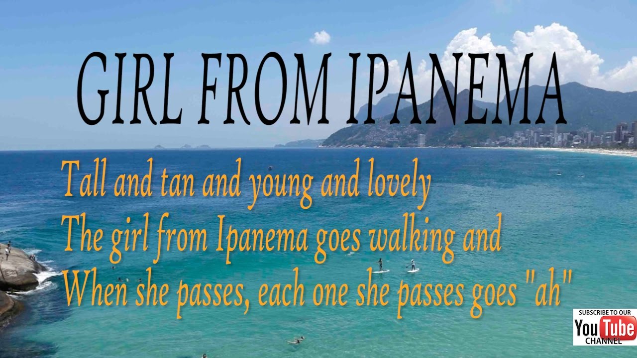 GIRL FROM IPANEMA COVER LYRICS YouTube