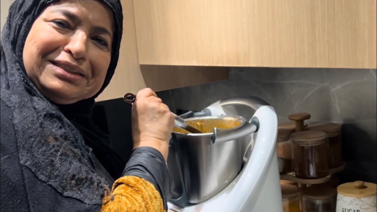 حريرة مغربية بلا تدويرة ومن غير دقيق بالترموميكس