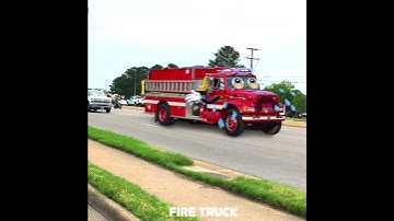 Thumbnail of Crying Old Fire Truck "Siren Horn" #shorts Sound Variations