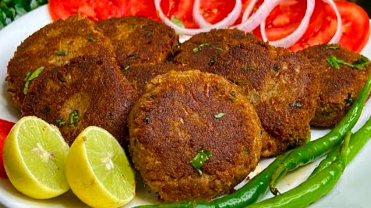 Рецепт куриного реша-кебаба | Реша Кабаб | Рецепт куриного шами-кебаба | Шами Кабаб