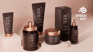 Creating 3D Cosmetics Mockup in Blender