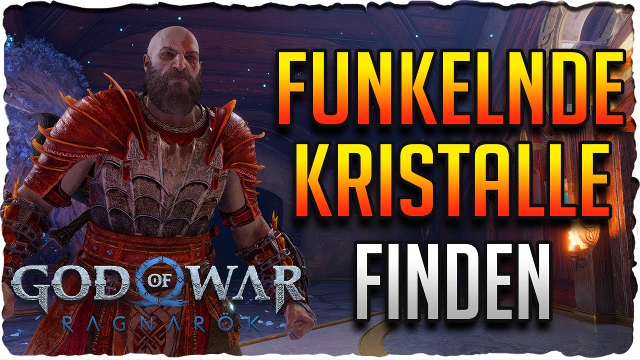 God Of War Ragnarok Gereinigter Kristall Funkelnder Kristall und Gereinigter Kristall bekommen | God of War
