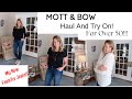 Mott &amp; Bow Haul And Try On! My New Favorite Pair Of Jeans! For Over 50!