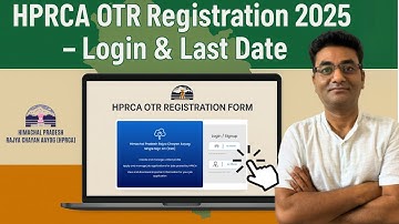 HPRCA OTR Registration 2025 | HP State Selection Commission OTR कैसे करें? Login & Last Date