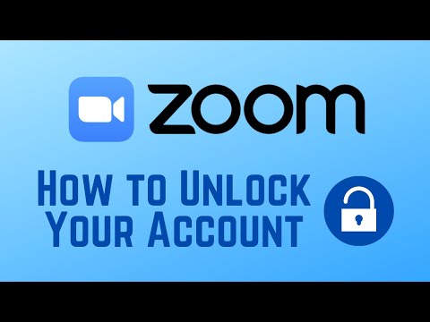 Video How to Unlock a Locked Zoom Account - youtube