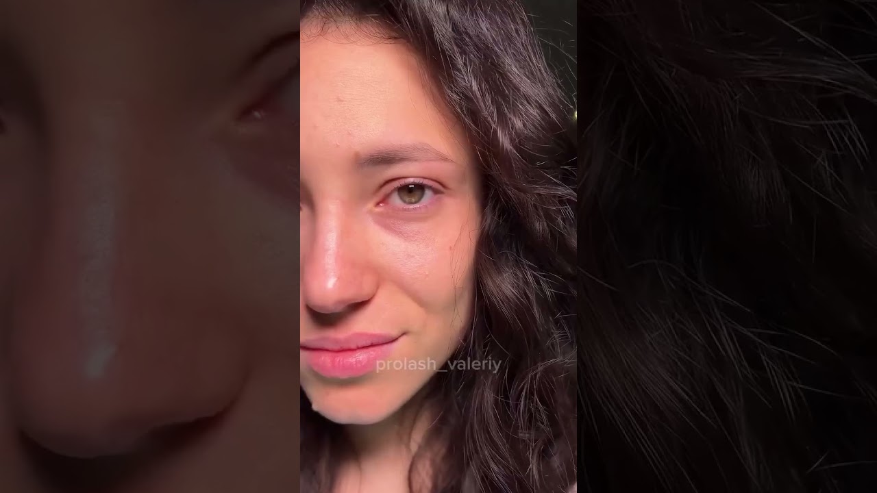 Use B curl on both upper and lower lashes👏😍