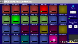 Loop Pad Dj Electro Music android app Become a Real Dj Player With awesome Music screenshot 1