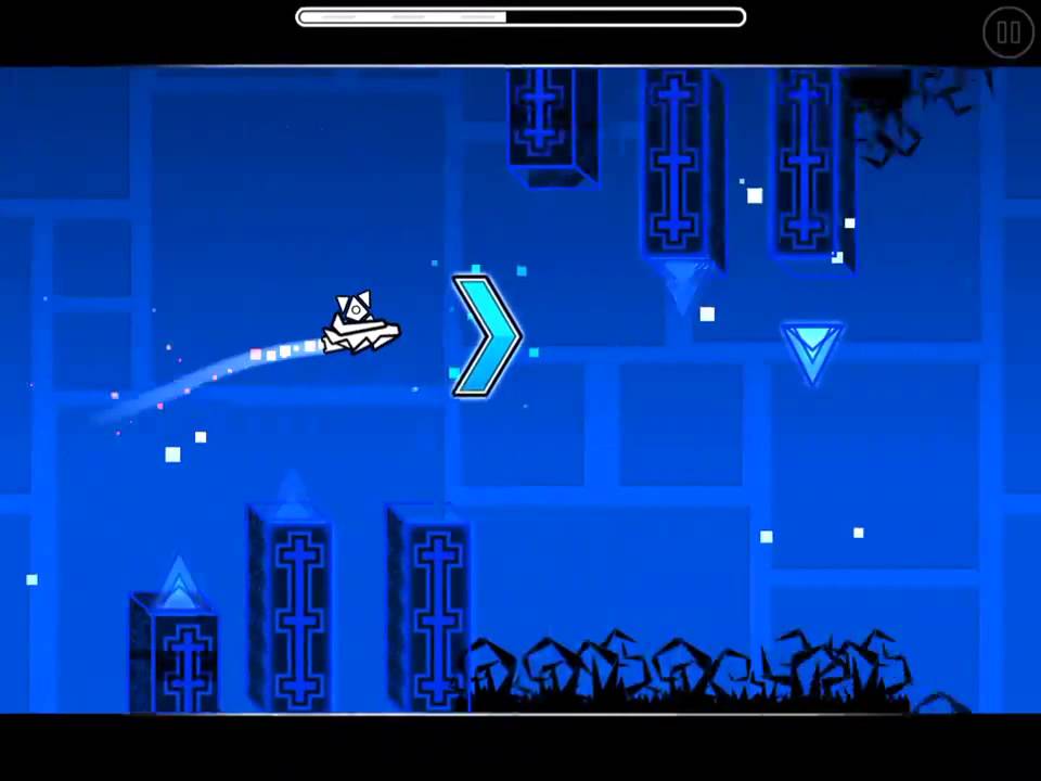 My Geometry Dash Level: Part 2 - YouTube