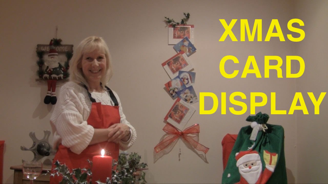 Xmas Card Holder YouTube