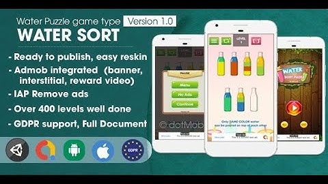 Water Sort Puzzle - Unity Complete Project
