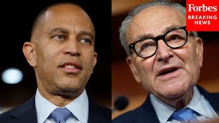 BREAKING: Hakeem Jeffries Grilled By Reporters After Senate Dems Flip To End The Government Shutdown