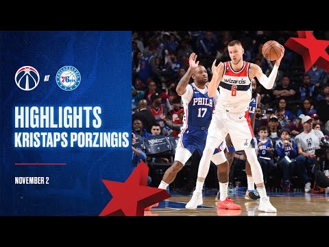 Highlights: Kristaps Porzingis drops 30 at Philadelphia 76ers - 11/2/22