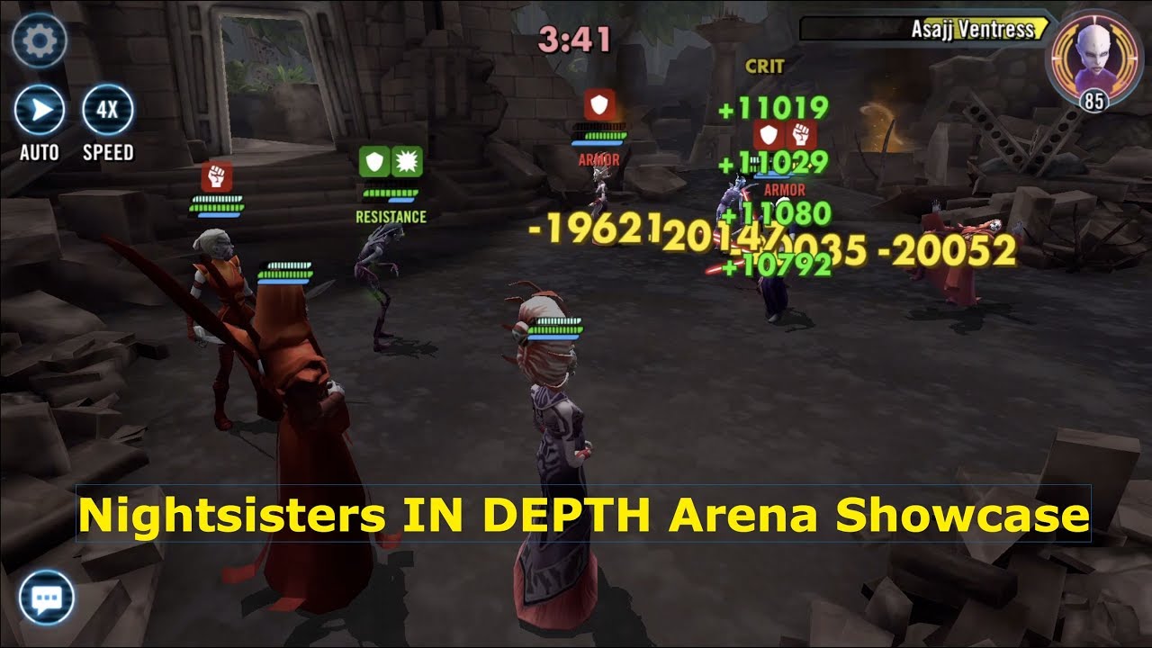 SW:GOH - NS IN DEPTH Guide in Arena (w/ F2P Perspective)