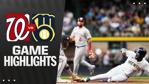 Nationals vs. Brewers Game Highlights (7/12/25) | MLB Highlights