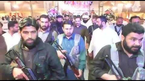 Lahore Underworld Don ABID BOXER at a Wedding