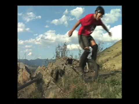 Jon Muir unicycling