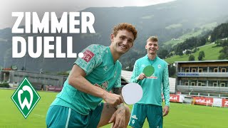 Zimmerduell mit Josh Sargent & Nick Woltemade | SV Werder Bremen