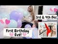 ELF ON THE SHELF &amp; FIRST BIRTHDAY PREP / EVE! | 3rd &amp; 4th DECEMBER | VLOGMAS