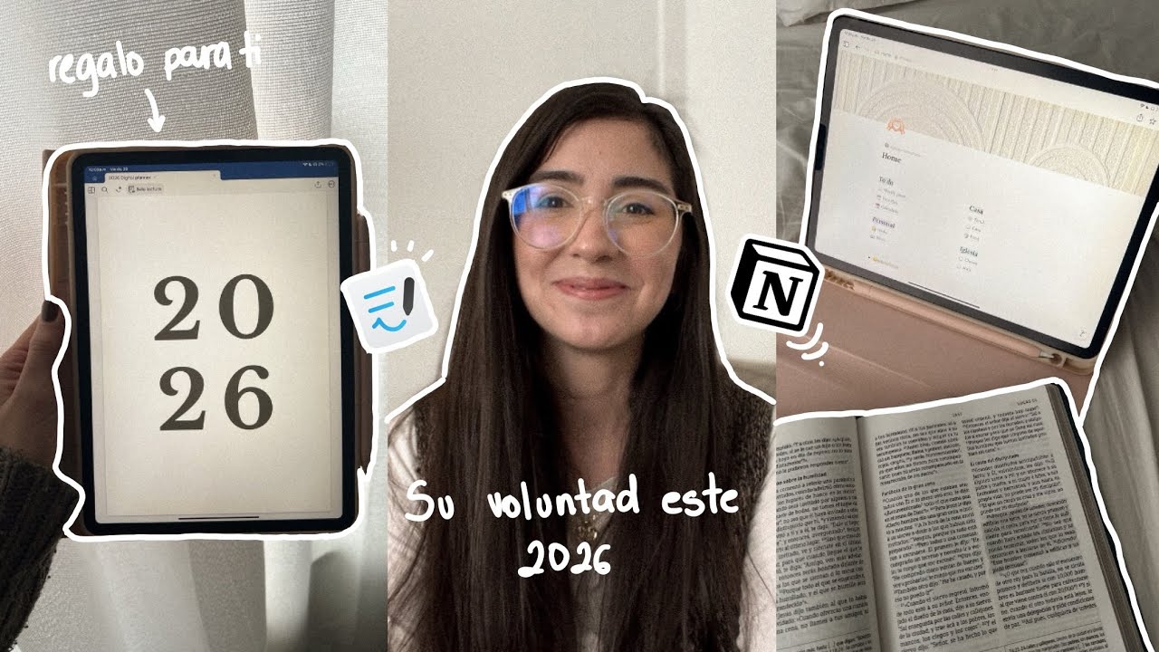 Un 2026 con propósito en Dios | Agenda digital GRATIS para iPad