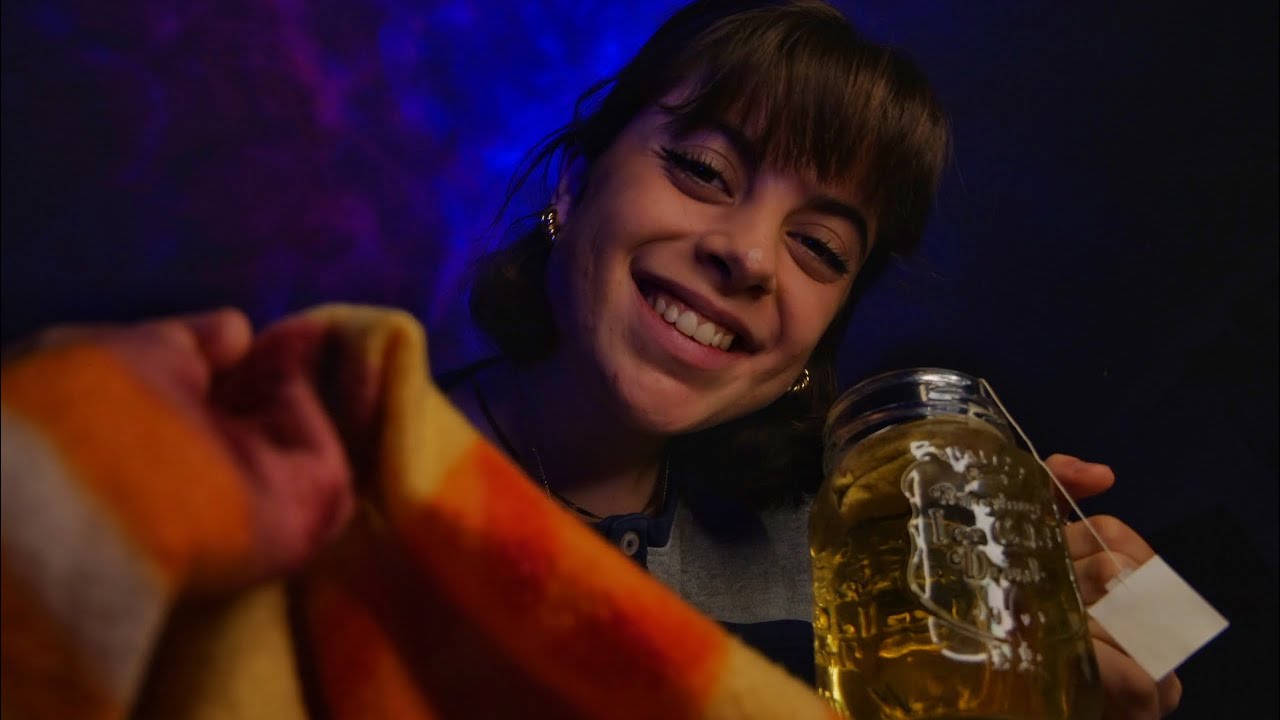 TI METTO A DOMIRE 💤 suuuper rilassante (personal attention, inaudible, rain & white noise) ASMR ITA