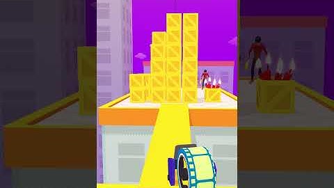 Tape Thrower | Gameplay Walkthrough on iPhone/Android | Level 60 - 61 NEW SKIN | Games on Phones