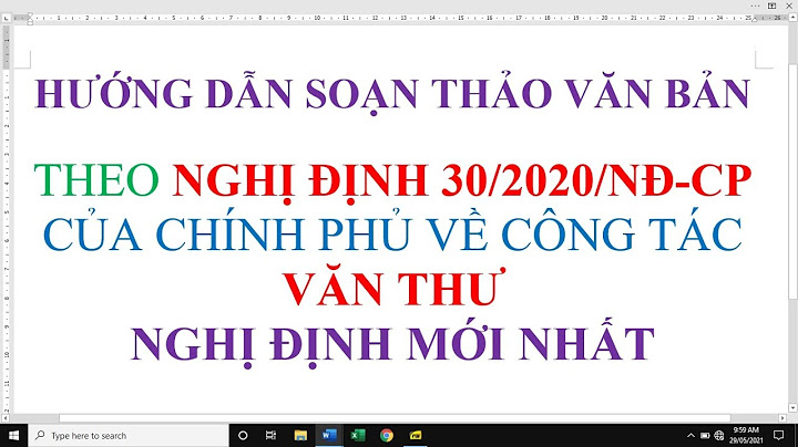 Cách soạn thảo văn bản hành chính trên word năm 2024