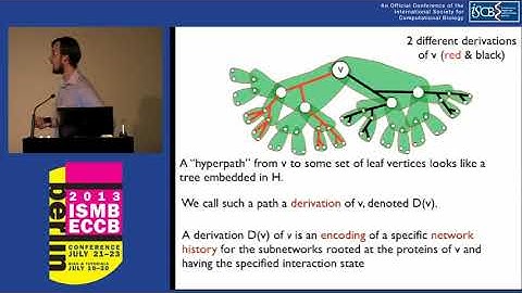 Predicting protein interactions via parsimonious network history... - Robert Patro - ISMB/ECCB 2013