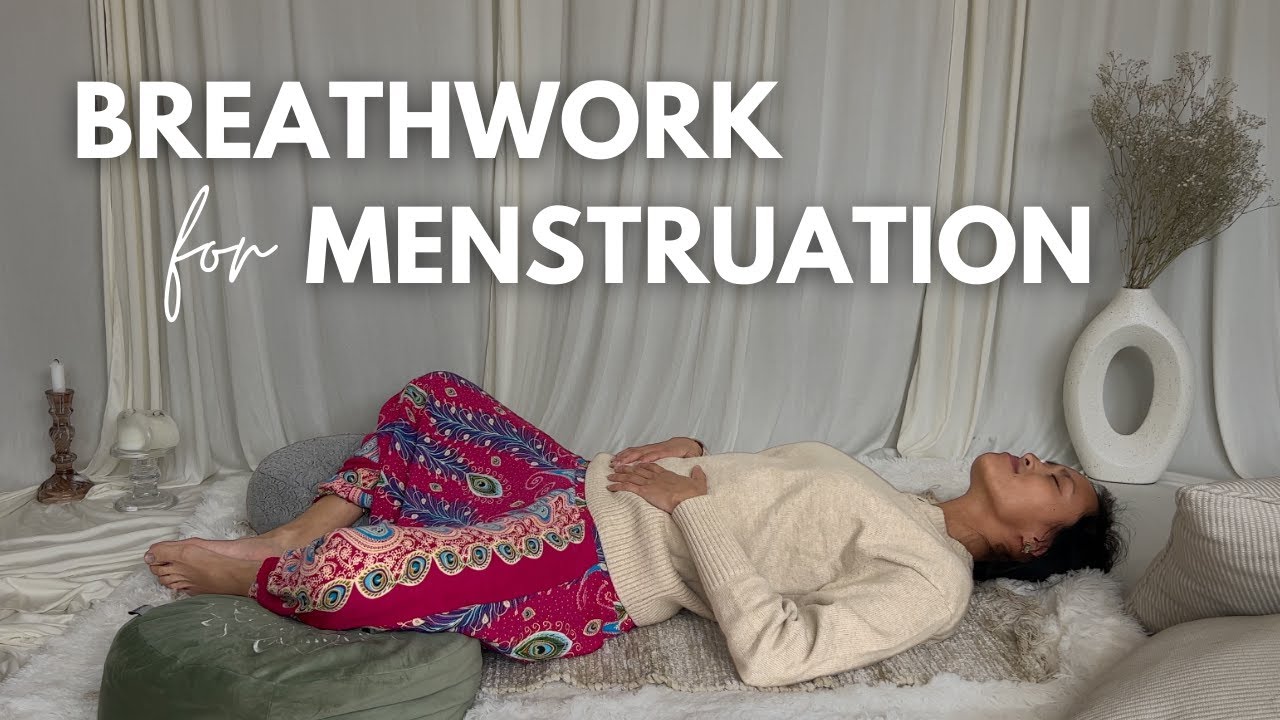 Дыхательная медитация во время менструации | Облегчение менструальных болей