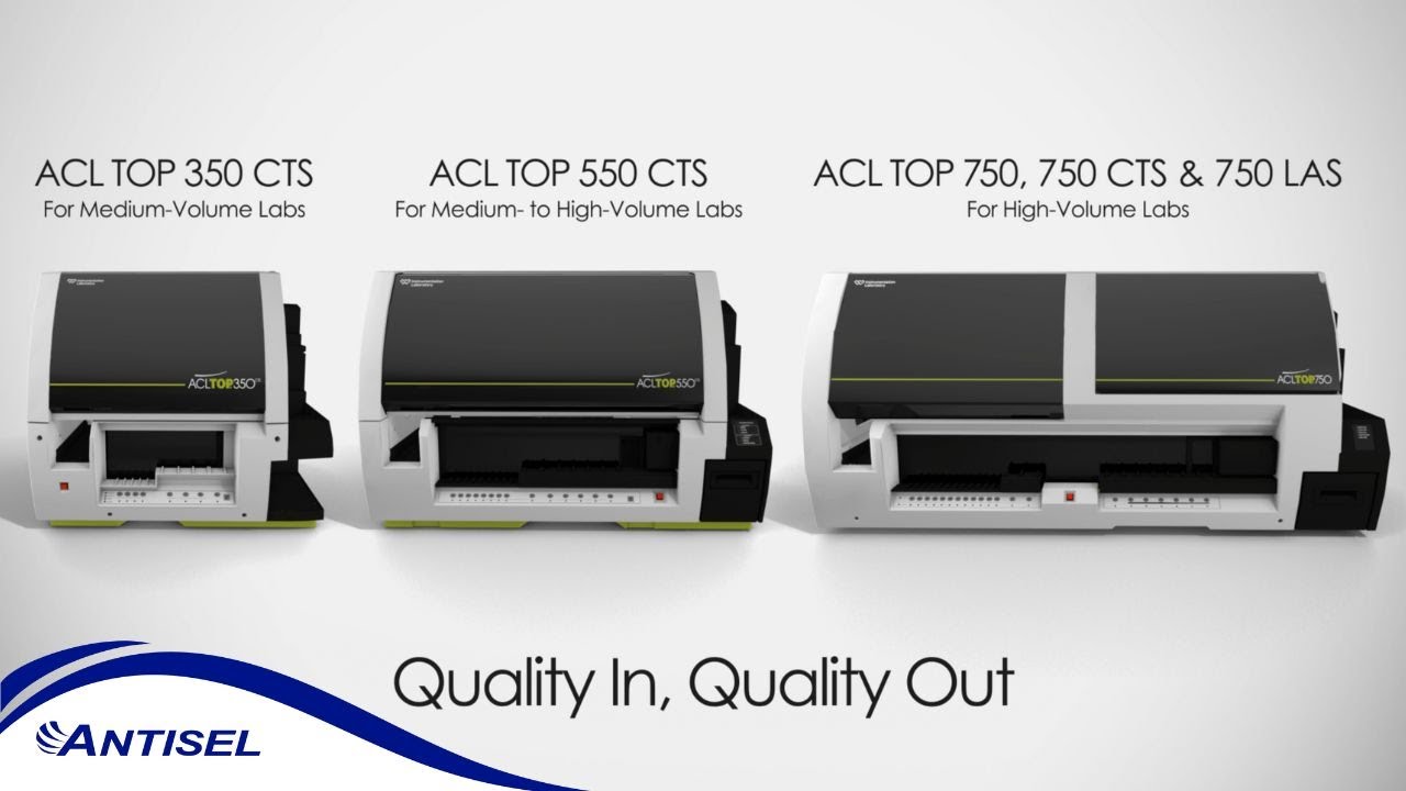 Hemostasis Testing Systems: @Werfen_NA ACL TOP Family 50 Series ...