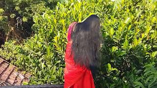 Garden Side 4Ft Long Hair Long Play | Gorgeous Black Long Hair Play For Beautiful Woman |