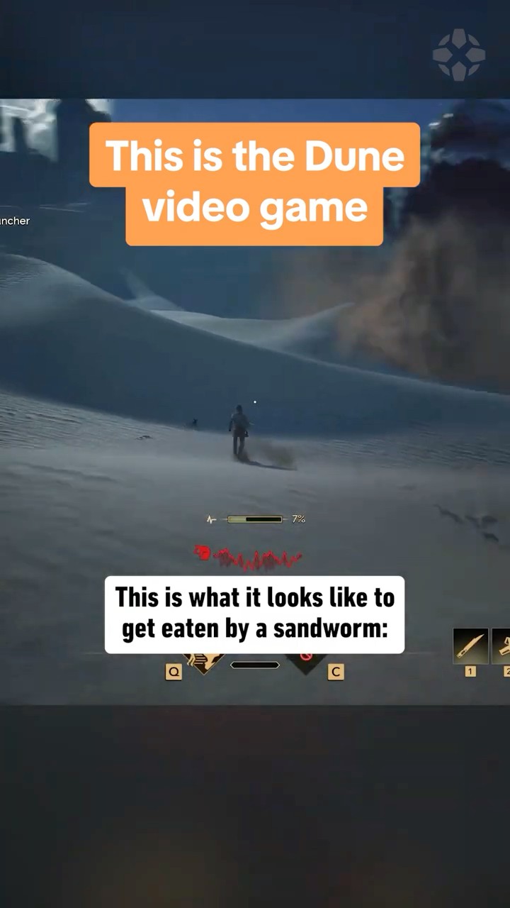 The sandworms eat your CLOTHES in Dune: Awakening! #dune #gaming #duneawakening #survival #gameplay