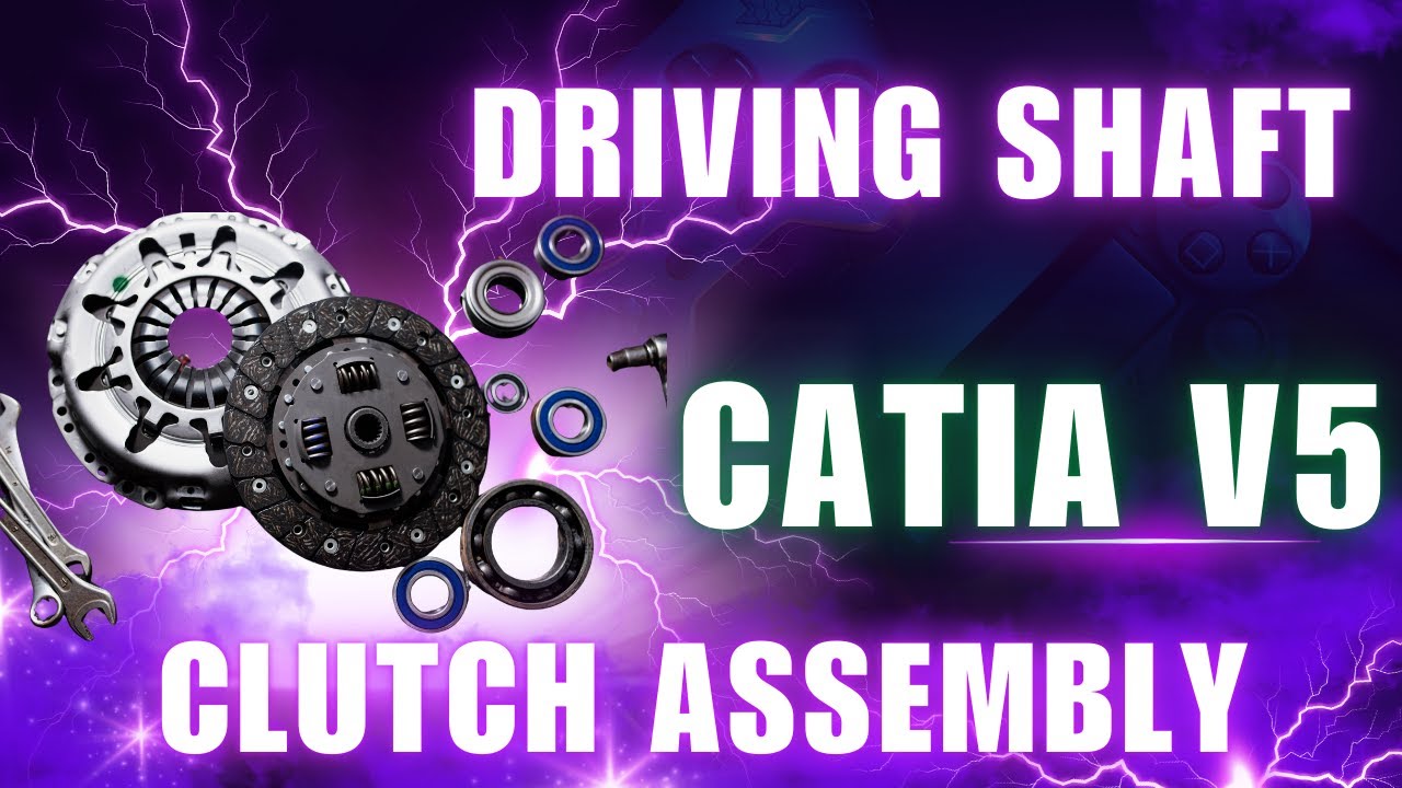 Driving Shaft Design in CATIA V5 | 3D Modeling Tutorial for Beginners