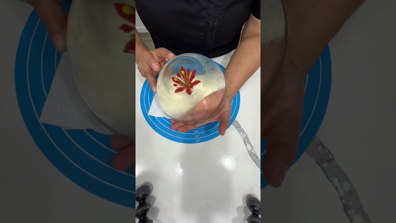 HACIENDO UNA NOCHE BUENA EN MOLDE DE CRISTAL