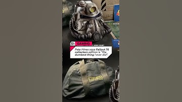 This Fallout 76 edition was ‘dumb’ 😬👀 #fallout #fallout76 #bethesda #gaming #shorts #gamingshorts