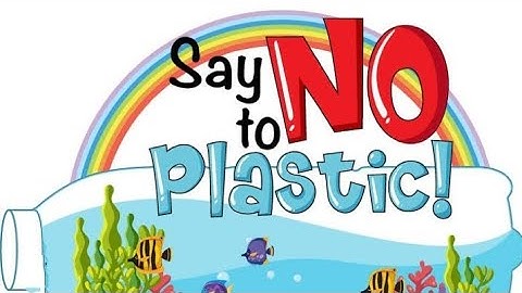 SAY NO TO PLASTIC |CLASS 3 |ACTIVITY