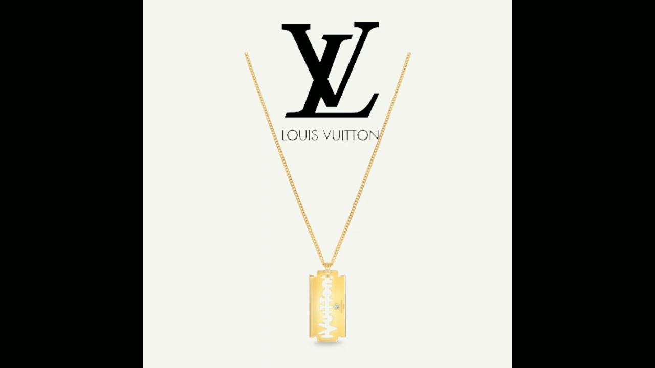 Virgil Abloh Louis Vuitton Blade Pendant