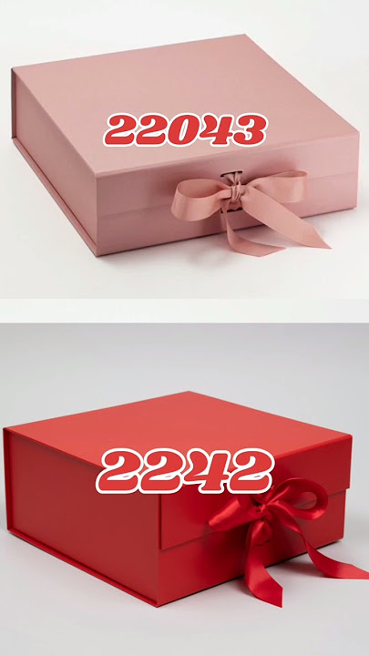 22043 vs 2243 CHOOSE one box #chooseyourgift #giftbox #viralshorts #youtubeshorts #shortsviral