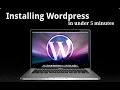 How to installrun wordpress  easy 2017