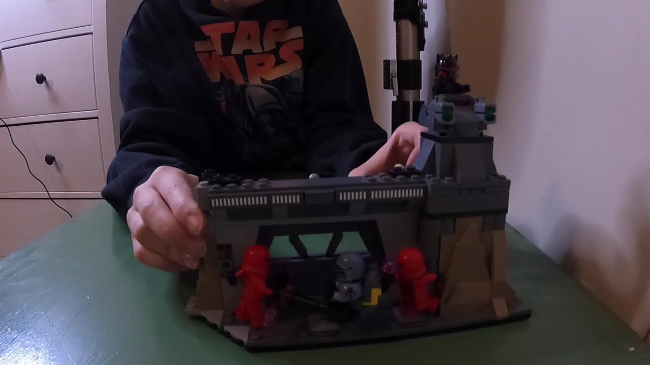 Showing off my Collection of Star Wars Legos!