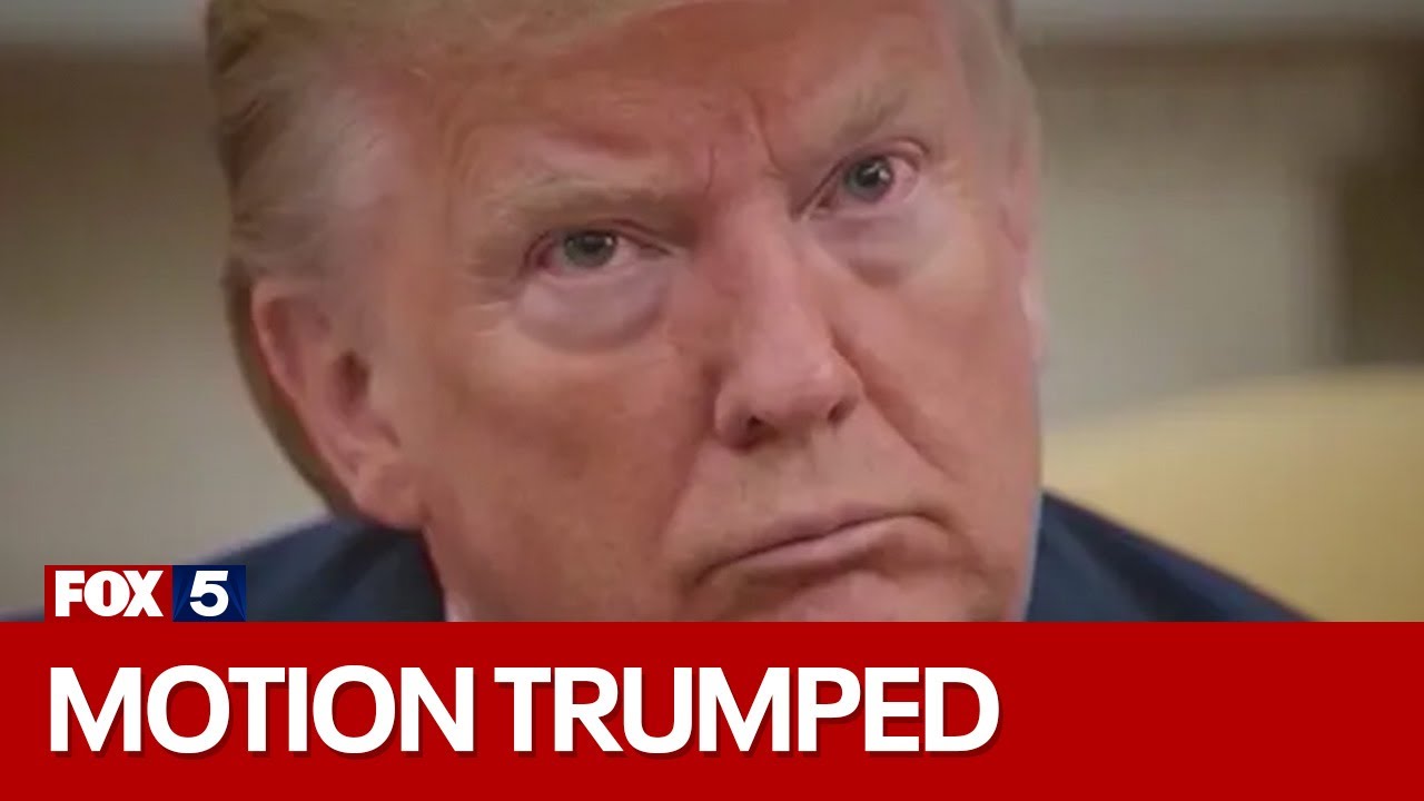 Superior Court judge rejects all motions from Trump | FOX 5 News - YouTube
