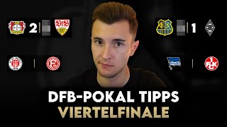 DFB Pokal Prognose | Viertelfinale Tipps & Vorschau | 2023/24