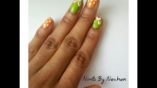 Easy Easter Bunny Nail Art/ Spring Nail Art!