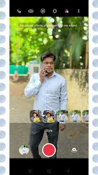 BOKEH FLARE PORTRAIT VIDEO RENO 6 SERIES