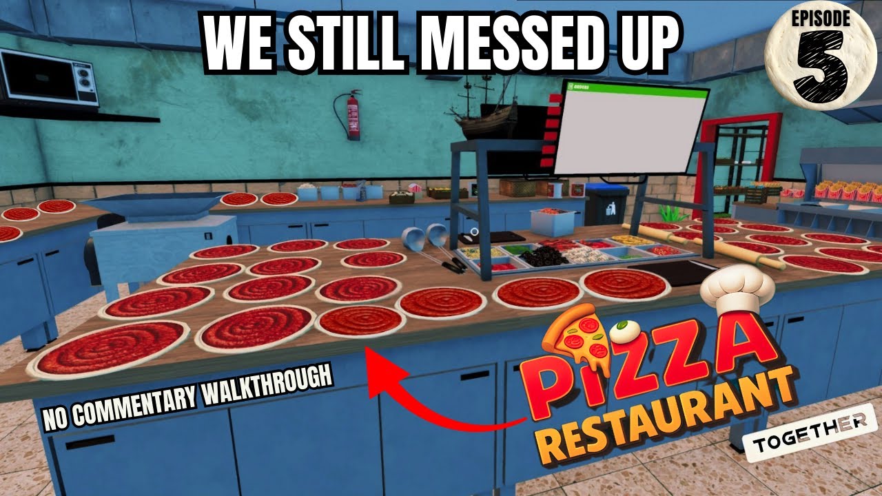 Pizza Restaurant Together Ep. 5 | 100 Orders, 10 Days, Infinite Mistakes