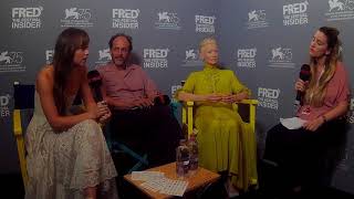 Luca Guadagnino, Dakota Johnson and Tilda Swinton - SUSPIRIA - 75 Venice Film Festival Luca Guadagnino, Dakota Johnson and Tilda Swinton - SUSPIRIA - 75 Venice Film Festival